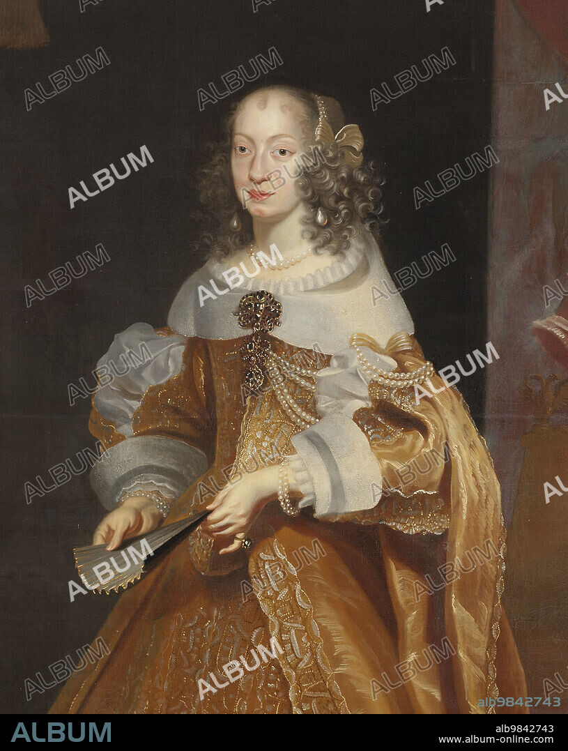 FRANS LUYCX. Eleonora of Gonzaga 1630-1686, 1650s.