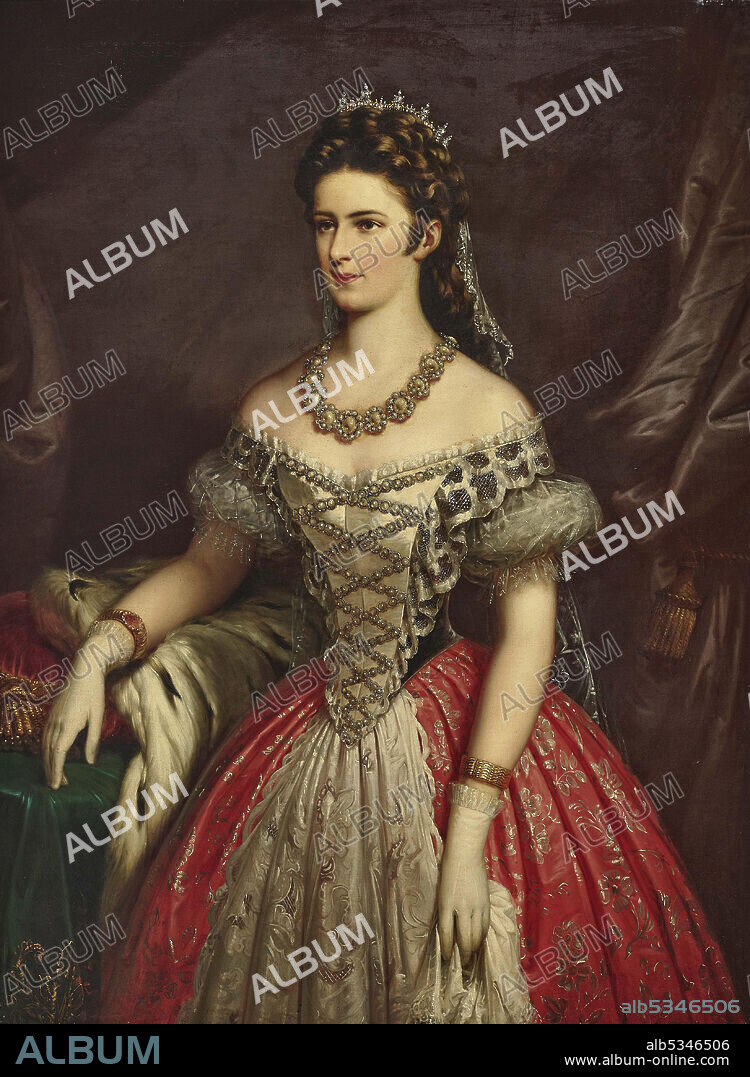 RUSS, FRANZ, THE ELDER. Portrait of Elisabeth of Bavaria.