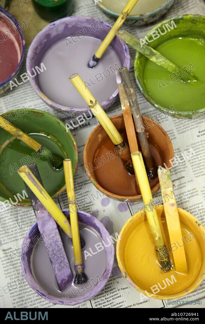 Art Naji, Pottery, Ceramic, Fes, Morocco.