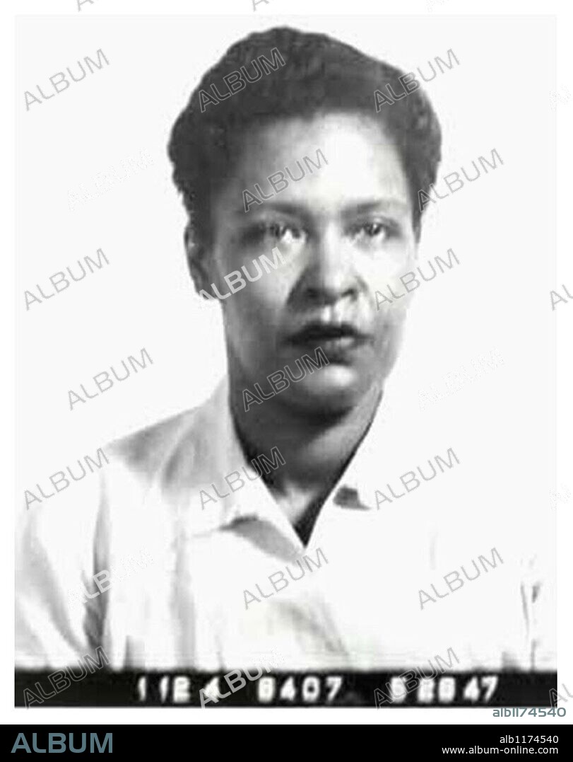 May 28, 1947 - Alderson, West Virginia, USA - Jazz great BILLIE HOLIDAY was photographed by Bureau of Prisons officials in May 1947. Holiday, 32 at the time, was locked up for eight months in the federal prison in Alderson, West Virginia on a drug conviction. 28/05/1947