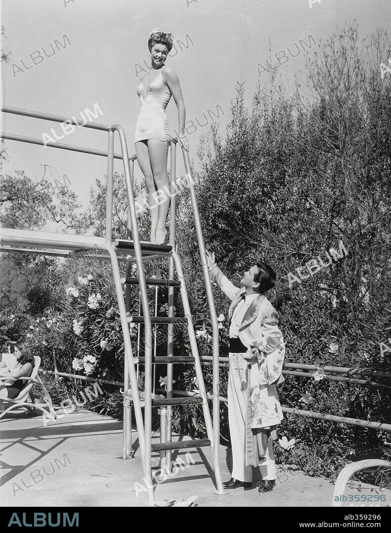 ESTHER WILLIAMS in BATHING BEAUTY, 1944, directed by GEORGE SIDNEY. Copyright M.G.M.