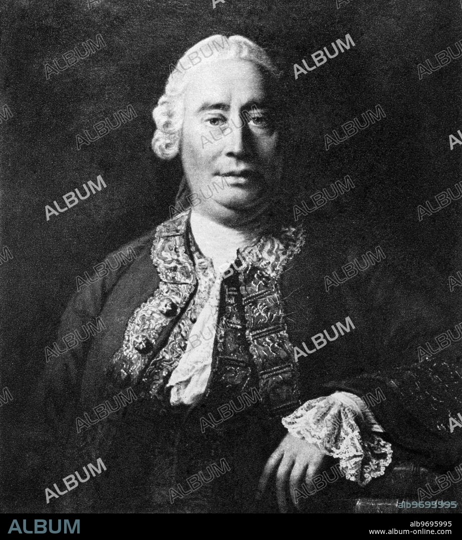 David Hume (26th April 1711 - 25th August 1776) - oil painting by Allan Ramsey. ©TopFoto.