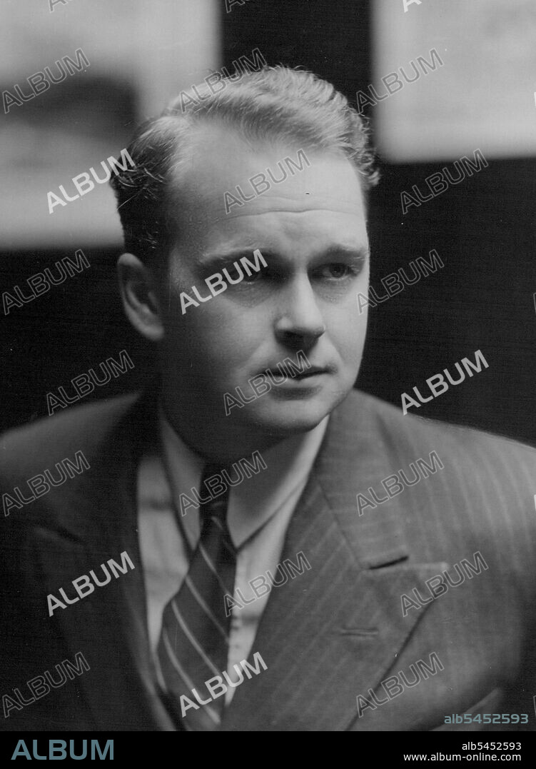 Mr. Peter Scott, the versatile son of the famous arctic explorer Captain Robert Falcon Scott, C.V.O., R.N., and Lady Kennet, the wellknown sculptor. Lady Kennet is the wife of Lord Kennet, whom she married as her second husband in 1922. Mr, Scott is very interested in wild fowl, and most of his paintings consist of scenes of these birds in their natural surroundings, He is also a keen yachtsman. July 10, 1939.