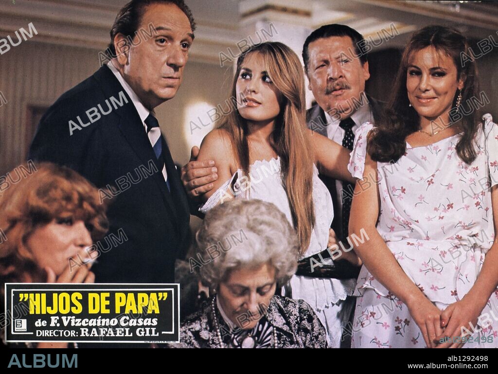 ANA OBREGON y JOSE BODALO en HIJOS DE PAPA, 1980, dirigida por RAFAEL GIL.