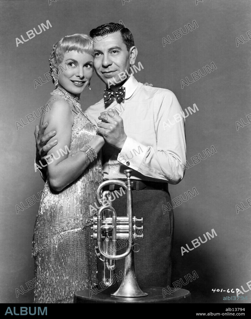 JACK WEBB and JANET LEIGH in PETE KELLY'S BLUES, 1955, directed by JACK WEBB. Copyright WARNER BROTHERS.