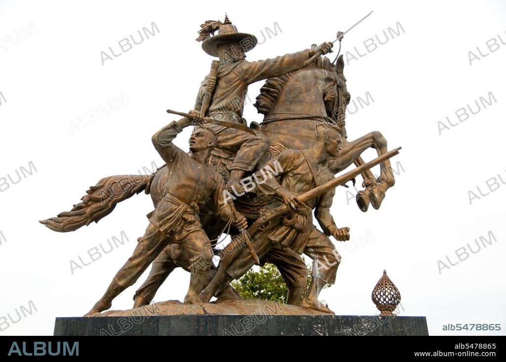 Chanthaburi is celebrated across Thailand because of its heroic links with King Taksin the Great, the conqueror who fought back against the Burmese occupiers of Ayutthaya in 1767 and went on to re-establish Thai independence. Although Taksin only ruled briefly from his new capital at Thonburi (1768-82), his name remains greatly revered, and is commemorated across Chanthaburi in a number of shrines, monuments, parks and even a boat yard. King Taksin (Somdet Phra Chao Taksin Maharat; Thai: ?????????????????????????; April 17, 1734 – April 7, 1782) was the only King of the Thonburi Kingdom. He is greatly revered by the Thai people for his leadership in liberating Siam from Burmese occupation after the Second Fall of Ayutthaya in 1767, and the subsequent unification of Siam after it fell under various warlords. King Taksin established Thonburi as his new capital, since Ayutthaya had been almost completely destroyed by the Burmese. His reign was characterized by numerous wars, fought to repel new Burmese invasions and to subjugate the northern Thai kingdom of Lanna, the Laotian principalities, and a threatening Cambodia. He was succeeded by the Chakri dynasty and the Rattanakosin Kingdom under his long time friend King Buddha Yodfa Chulaloke.