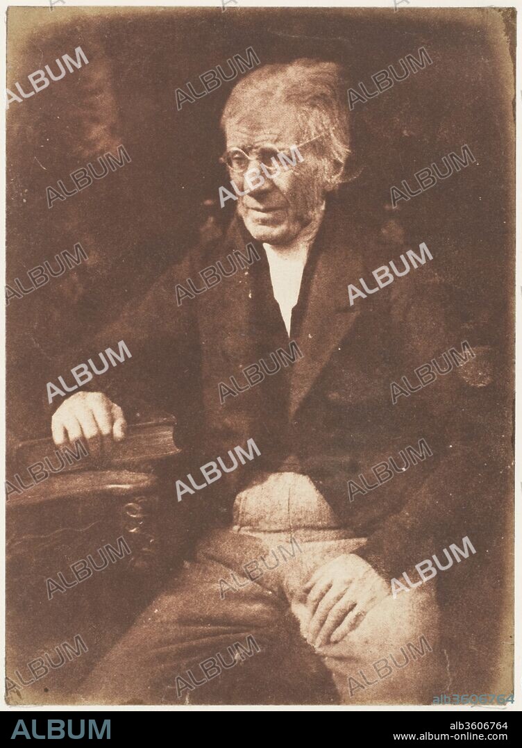 ROBERT ADAMSON und DAVID OCTAVIUS HILL. William Scott Moncrieff. Artist: David Octavius Hill (British, Perth, Scotland 1802-1870 Edinburgh, Scotland); Robert  Adamson (British, St. Andrews, Scotland 1821-1848 St. Andrews, Scotland). Photography Studio: Hill and Adamson (British, active 1843-1848). Date: 1843-47.
