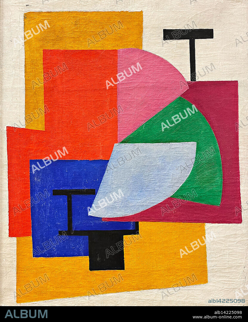 OLGA ROZANOVA. Non-Objective Composition. Suprematism.