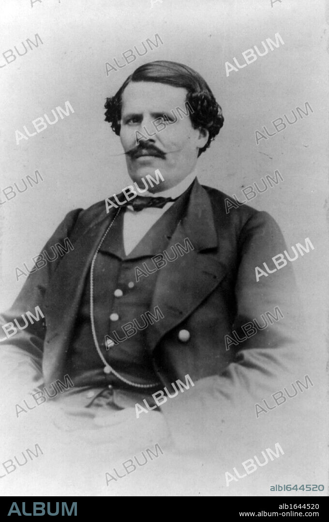 Jesus Gonzalez Ortega (1822-1881)., Mexican general and former governor of Zacatecas.