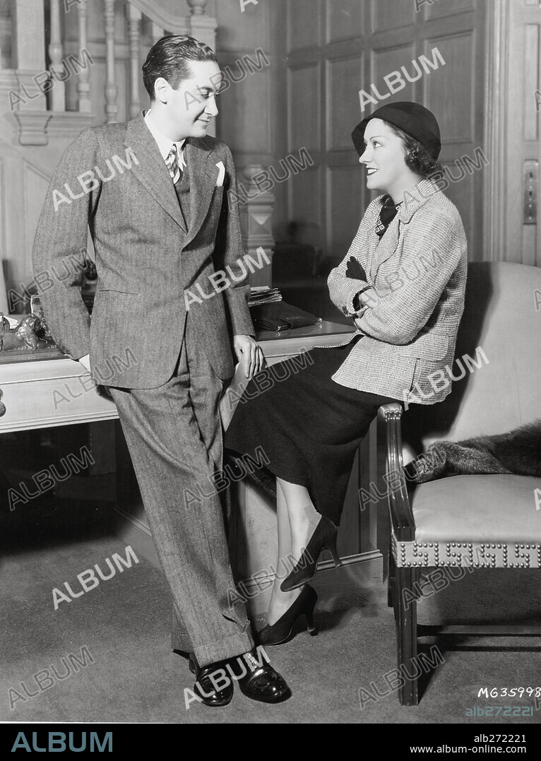 GLORIA SWANSON and IRVING G. THALBERG.