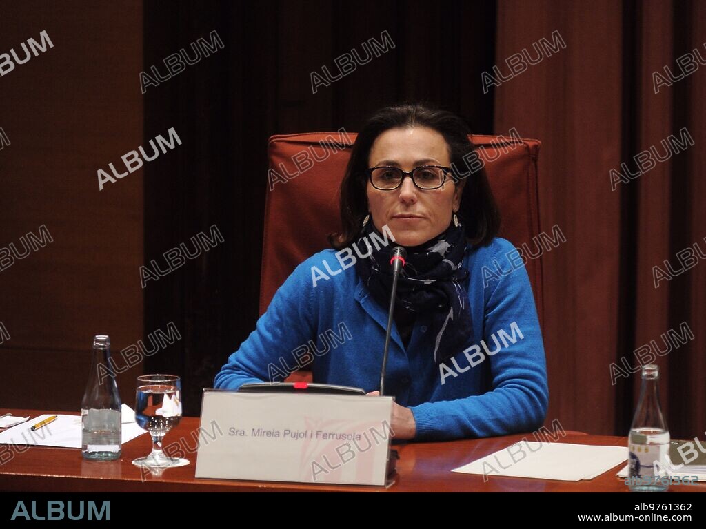 Barcelona, 03/09/2015. Investigation commission in the Parliament, appearance of Mireia Pujol Ferrusola. Photo: Inés Baucells ARCHDC.