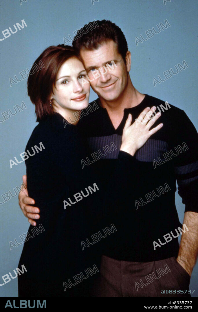 JULIA ROBERTS y MEL GIBSON en CONSPIRACION, 1997 (CONSPIRACY THEORY), dirigida por RICHARD DONNER. Copyright WARNER BROTHERS.