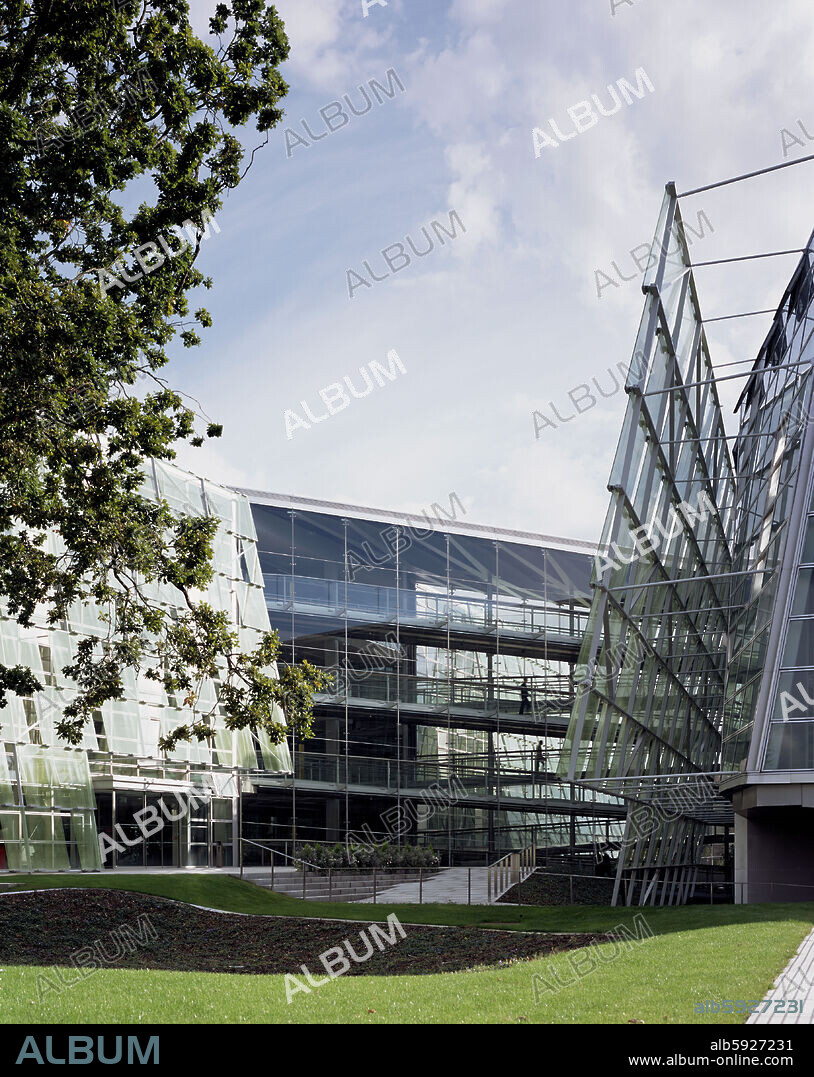 KILDARE COUNTY COUNCIL OFFICES VIEW FROM NORTH.