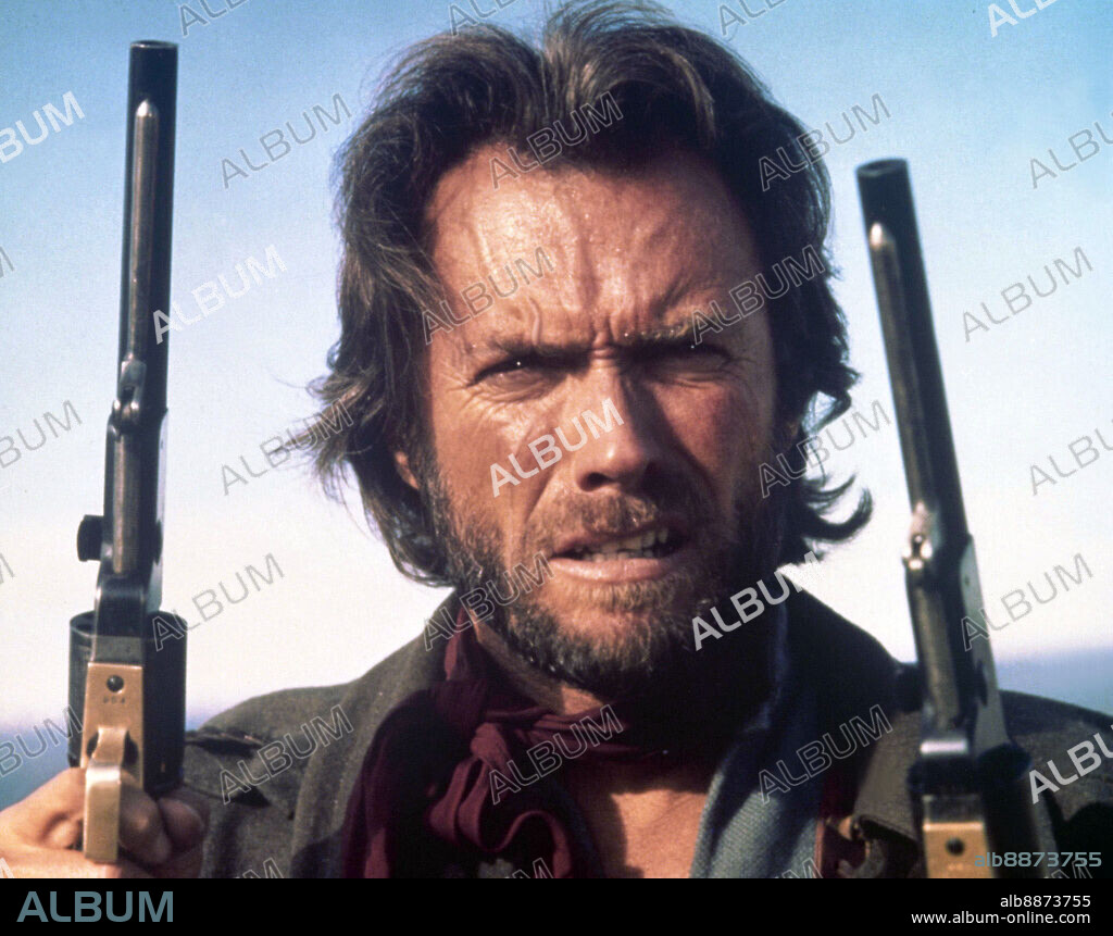 CLINT EASTWOOD en EL FUERA DE LA LEY, 1976 (THE OUTLAW JOSEY WALES), dirigida por CLINT EASTWOOD. Copyright WARNER BROTHERS.