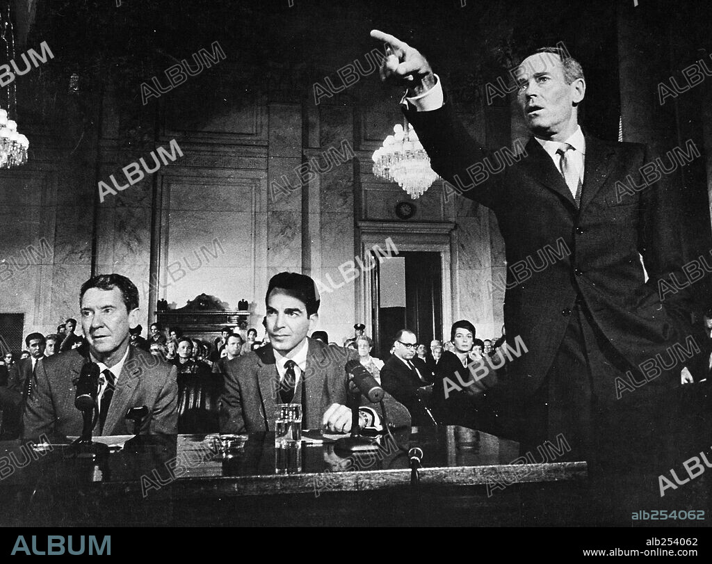 HENRY FONDA en TEMPESTAD SOBRE WASHINGTON, 1962 (ADVISE AND CONSENT), dirigida por OTTO PREMINGER. Copyright COLUMBIA PICTURES.