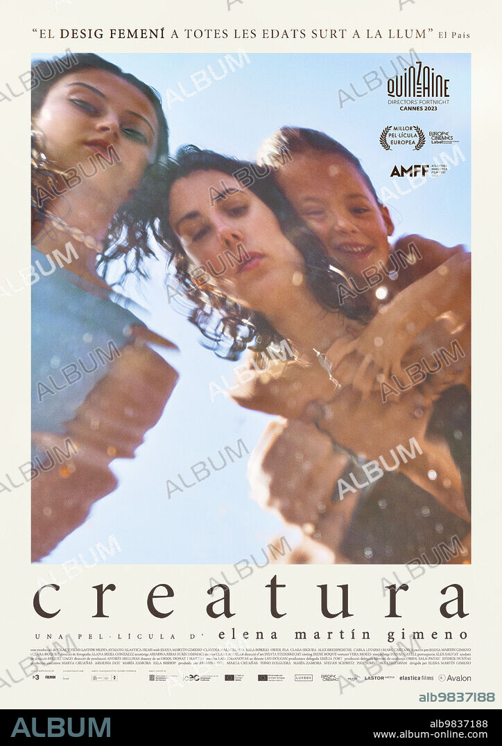 Poster of CREATURA, 2023, directed by ELENA MARTIN. Copyright Vilaüt Films / Avalon PC / TV3 / Filmin.