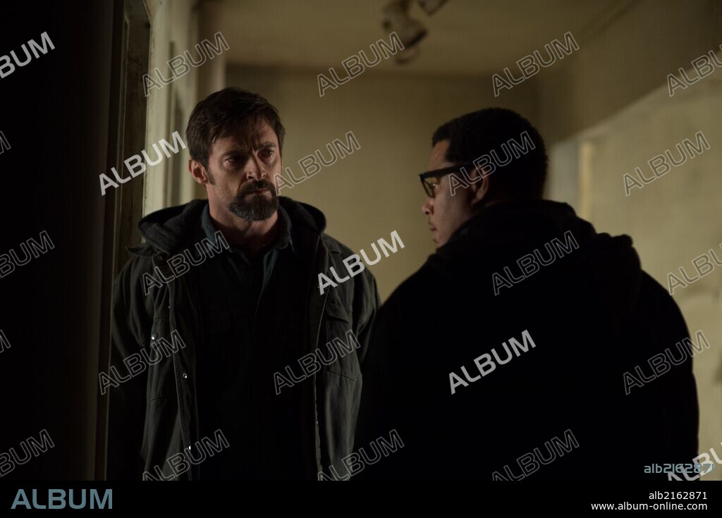 HUGH JACKMAN and TERRENCE HOWARD in PRISIONERS (PRISONERS, 2013), directed by DENIS VILLENEUVE. Copyright ALCON ENTERTAIMENT / WEBB, WILSON.