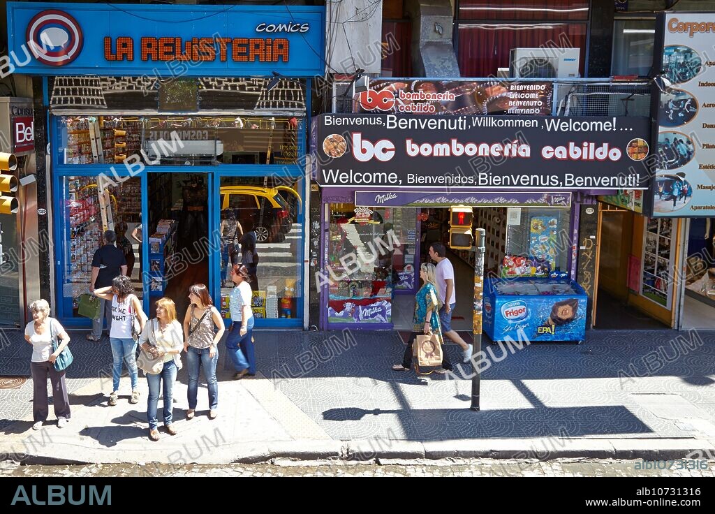 Bus Turistico. City Tour. Belgrano. Buenos Aires. Argentina.