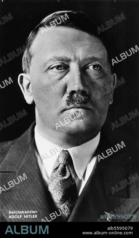 Hitler, Adolf Dictator (NSDAP). Braunau 20.4.1889 - (Suicide) Berlin. 30.4.1945. Reichs Chancellor Adolf Hitler. Portrait photo, 1933.