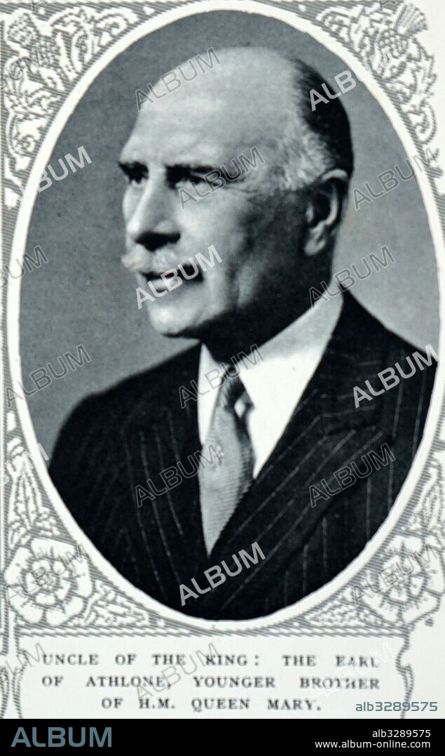 Photograph of Alexander Cambridge, 1st Earl of Athlone (1874-1957) a British Army commander and major-general. Dated 20th Century.