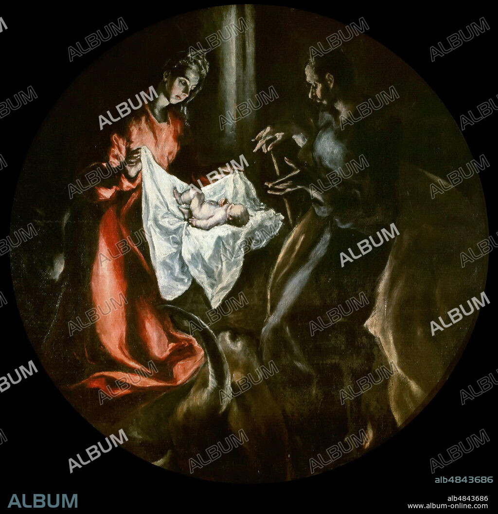 EL GRECO. The Nativity of Christ.