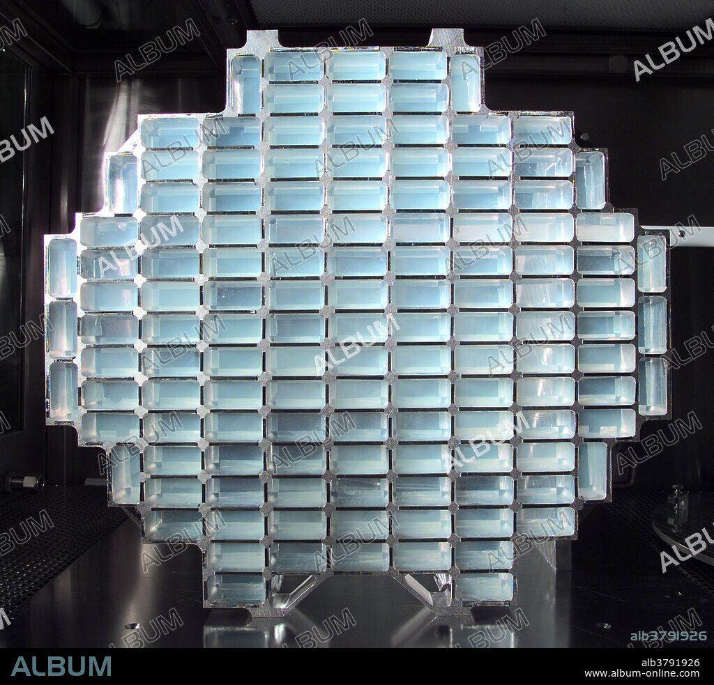 The dust collectors aboard the Stardust spacecraft contained blocks of aerogel, a silicon-based solid with a porous, sponge-like structure in which 99.8 percent of the volume is empty space. The aerogel blocks cushioned the impact of the comet-dust particles, which struck at up to six times the speed of a rifle bullet. The particles are the first pieces of a comet to have ever been plucked from outer space and returned to Earth. The collection was part of the National Aeronautics and Space Administration's (NASA) Stardust sample return mission which launched in February 1999. The primary goal of Stardust was to collect dust and carbon-based samples during its closest encounter with Comet Wild 2. Samples were bombarded by the high-precision X-ray beams from the Advanced Photon Source (APS). By using the APS to map the samples, researchers hope to determine their chemical makeup and to gain a better understanding of the composition of comets and other planetary bodies, including the Earth.