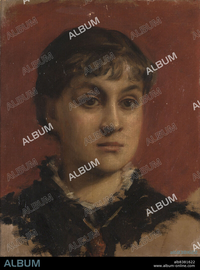 LEON FRANCOIS COMERRE. Portrait of Jacqueline Comerre-Paton, 1881.