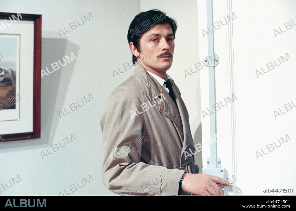 ALAIN DELON en CIRCULO ROJO, 1970 (LE CERCLE ROUGE), dirigida por JEAN-PIERRE MELVILLE. Copyright CORONA(PARIS)/SELENIA(ROME).