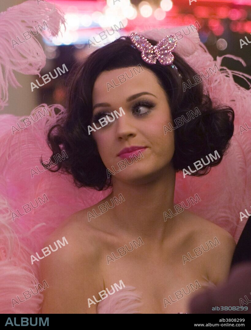 March 12, 2009 - Las Vegas, Nevada, U.S. - KATY PERRY Music Video, filmed on Fremont Street ''Waking up in Las Vegas. 12/03/2009