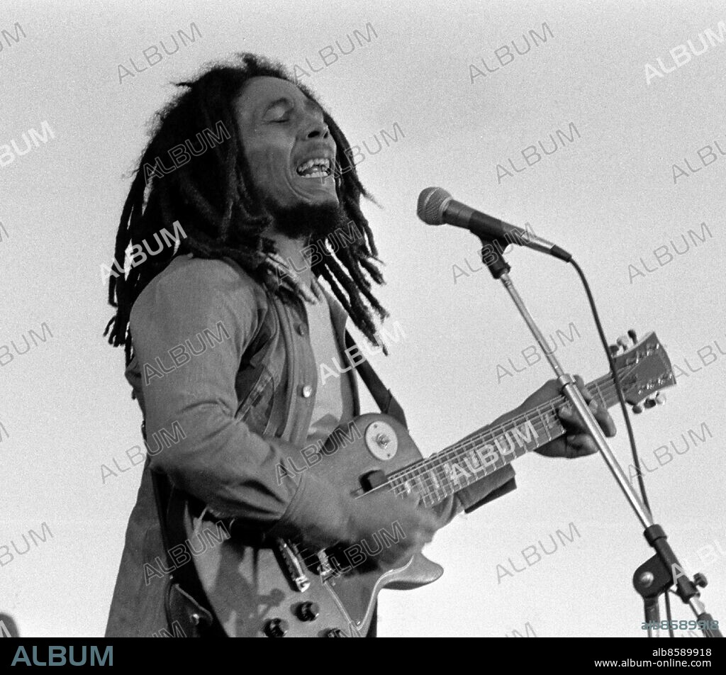 STOCKHOLM 19770520 - Bob Marley and the Wailers, Gröna Lund.. Foto: Sven-Erik Sjöberg code 53. COPYRIGHT SCANPIX SWEDEN.