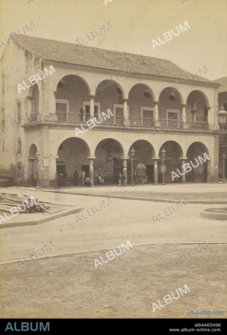 Panama. Cabildo., Eadweard J. Muybridge (American, born England, 1830 - 1904), 1875–1876, Albumen silver print.