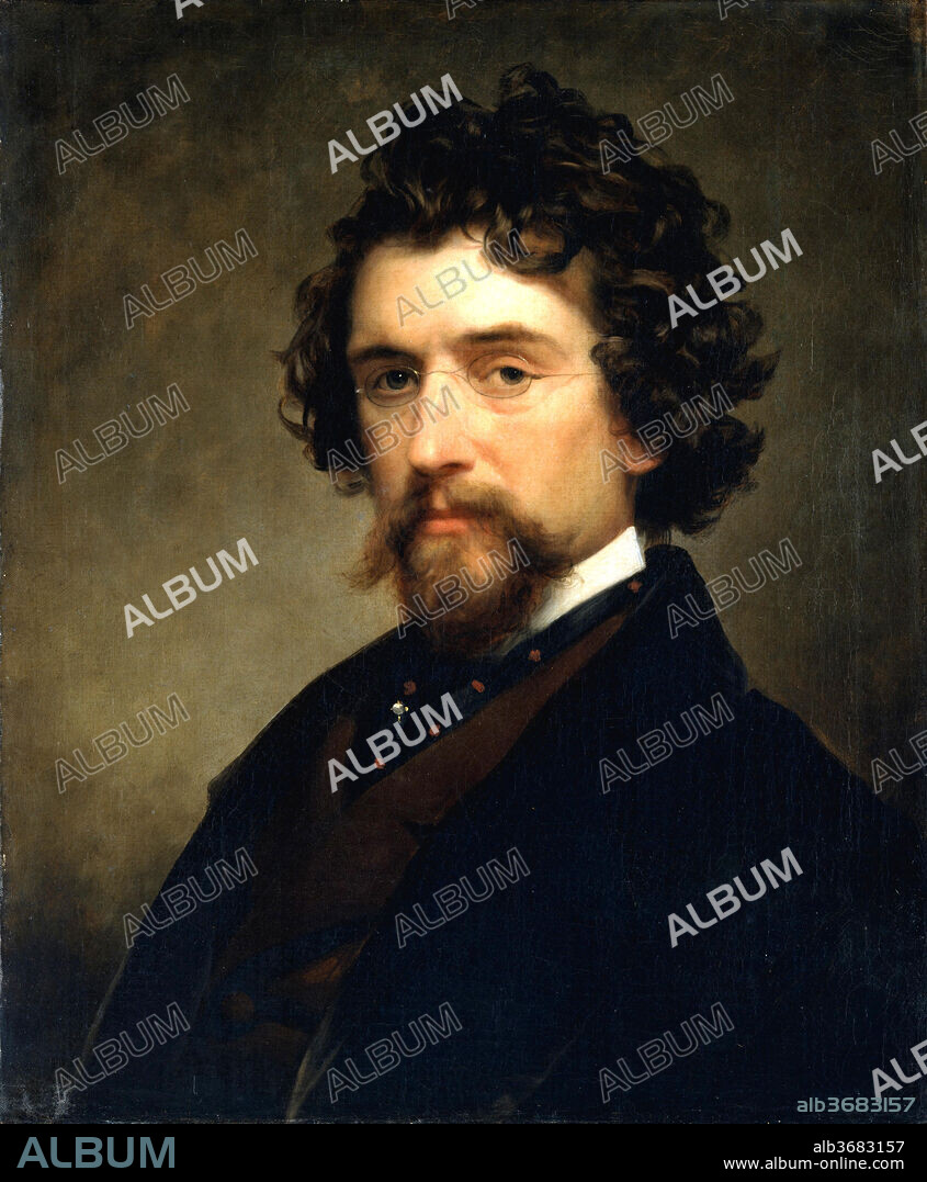 Mathew B. Brady. Artist: Charles Loring Elliott (1812-1868). Dimensions: 24 x 20 in. (61 x 50.8 cm). Date: 1857.