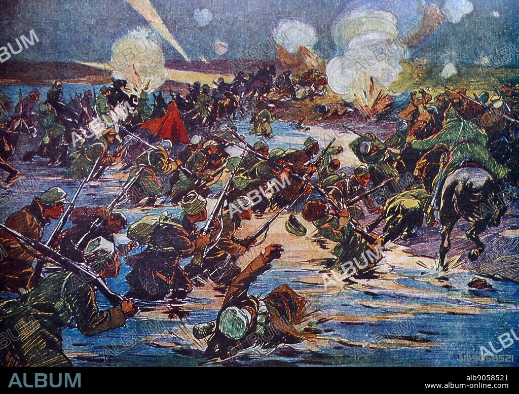 Night attack under Perekop by N Samoki. The Siege of Perekop was an important battle in the Russian Civil War. It took place from 7 to 17 November 1920. The operation allowed offensive troops of the Southern Front of the Red Army under the command of Mikhail Frunze to advance against the White Russian army of General Pyotr Nikolayevich Wrangel to break through the fortifications at Perekop and Sivash, leading to the Red Army occupation of the Crimea.