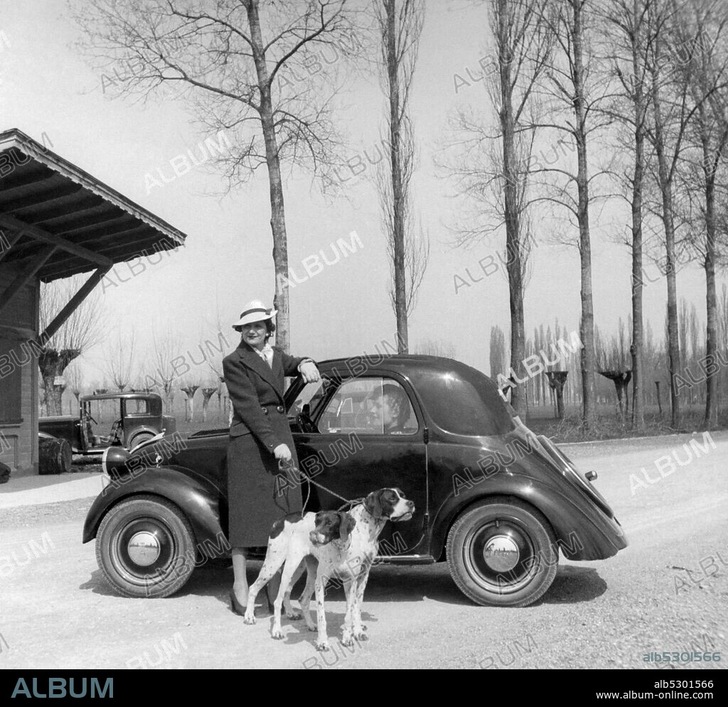 Fiat 500 Topolino. 1930-1940.