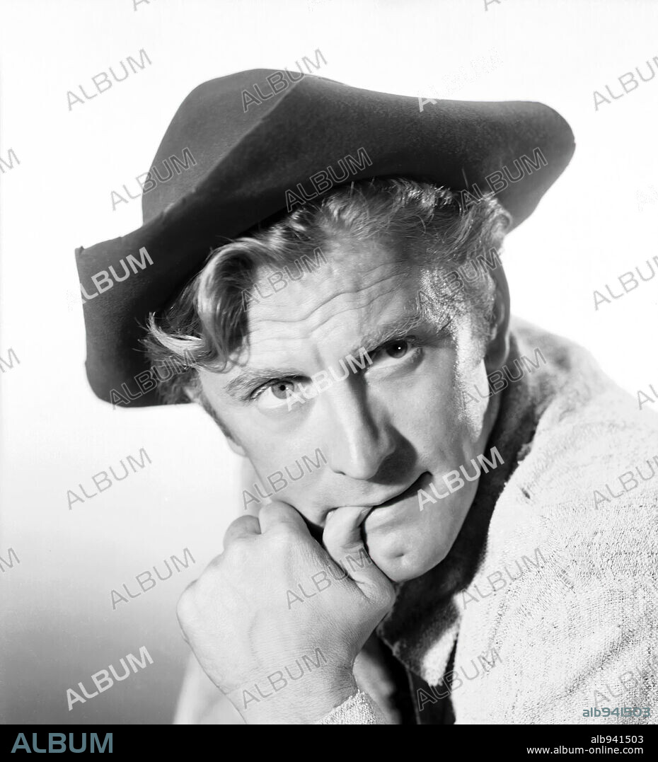 KIRK DOUGLAS in THE BIG SKY, 1952, directed by HOWARD HAWKS. Copyright RKO.
