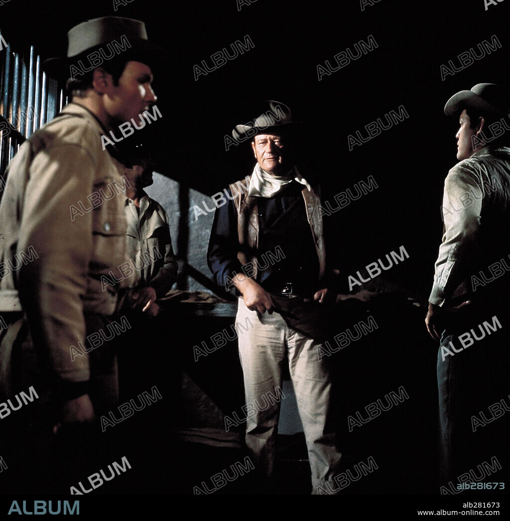JOHN WAYNE in THE SONS OF KATIE ELDER, 1965, unter der Regie von HENRY HATHAWAY. Copyright PARAMOUNT PICTURES.