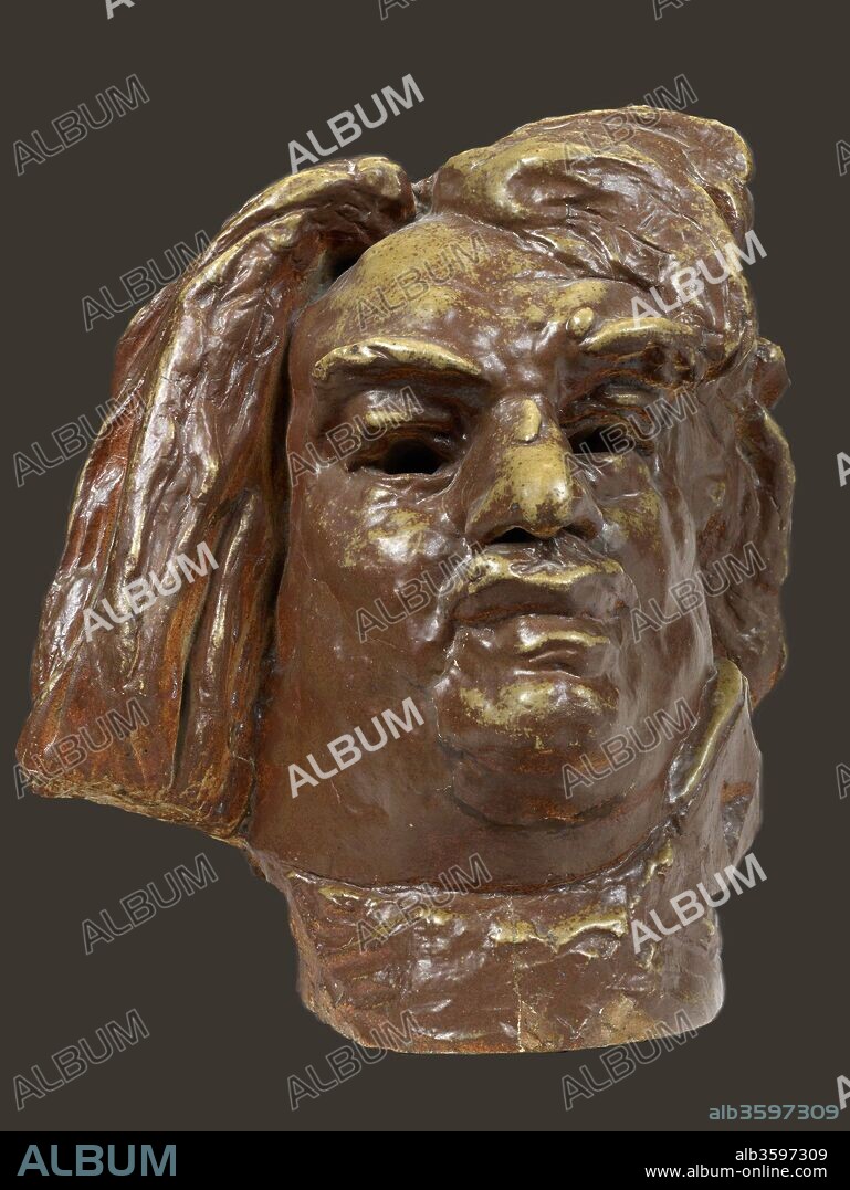 AUGUSTE RODIN. Head of Balzac.
