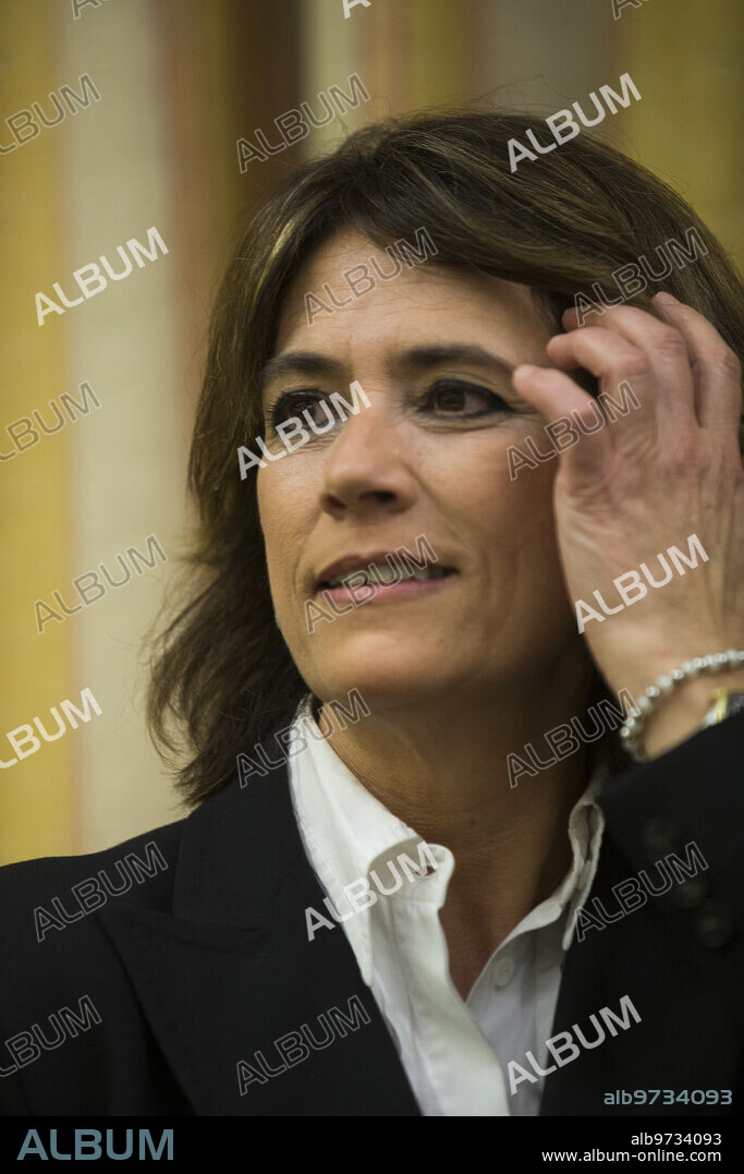 Madrid, 02/20/2020. Appearance of the former Minister of Justice Dolores Delgado in the Justice Commission in Congress. Photo: Ángel de Antonio. ARCHDC.