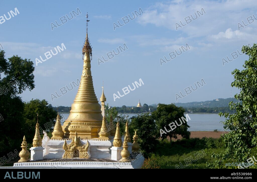 Parts of the Htilaingshin Pagoda date back to the Bagan period of Burmese history (late 11th century) and were built by King Kyansittha (1030 - 1112). Inwa was the capital of Burma for nearly 360 years, on five separate occasions, from 1365 to 1842. So identified as the seat of power in Burma that Inwa (as the Kingdom of Ava, or the Court of Ava) was the name by which Burma was known to Europeans down to the 19th century.