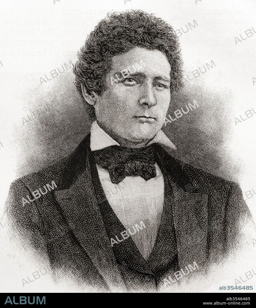 John J. Hardin, 1810 – 1847. U.S. Representative and militia general from Illinois. From The Century Magazine, published 1887.