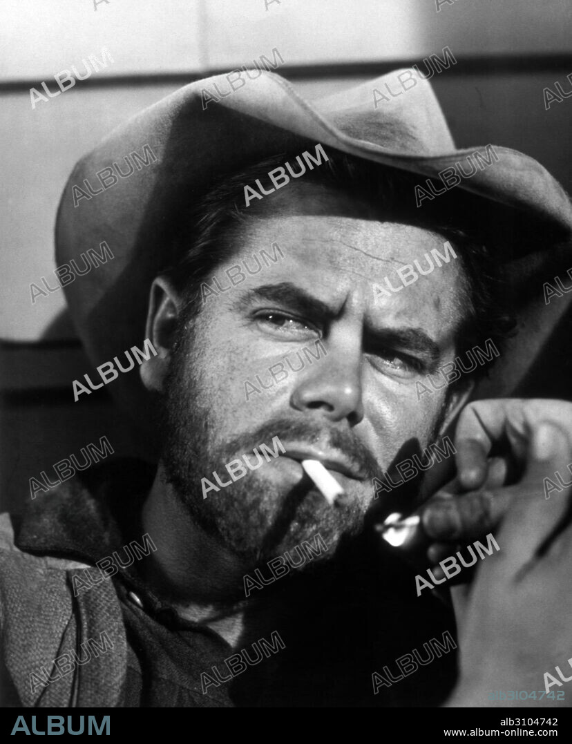GLENN FORD dans LE DÉMON DE L'OR, 1949 (LUST FOR GOLD), réalisé par S. SYLAN SIMON. Copyright COLUMBIA PICTURES.
