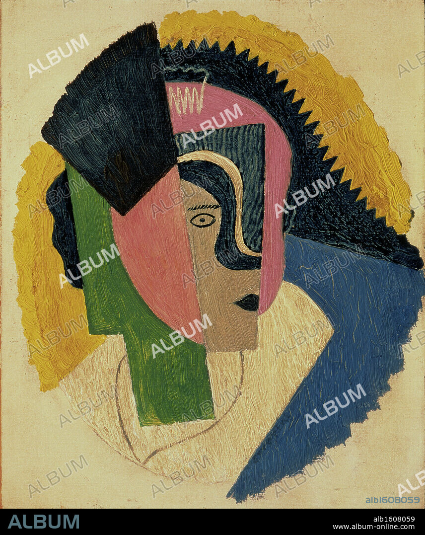 The Head by Gino Severini, 1918, 1883-1966.