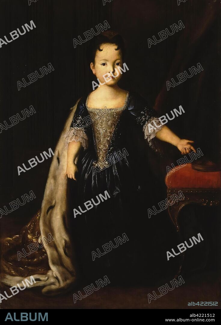 CARAVAQUE, LOUIS (AFTER). 'Portrait of Natalia Petrovna, Daughter of Peter the Great and Catherine I'. Russia, 19th century. Dimensions: 116x82,5 cm.