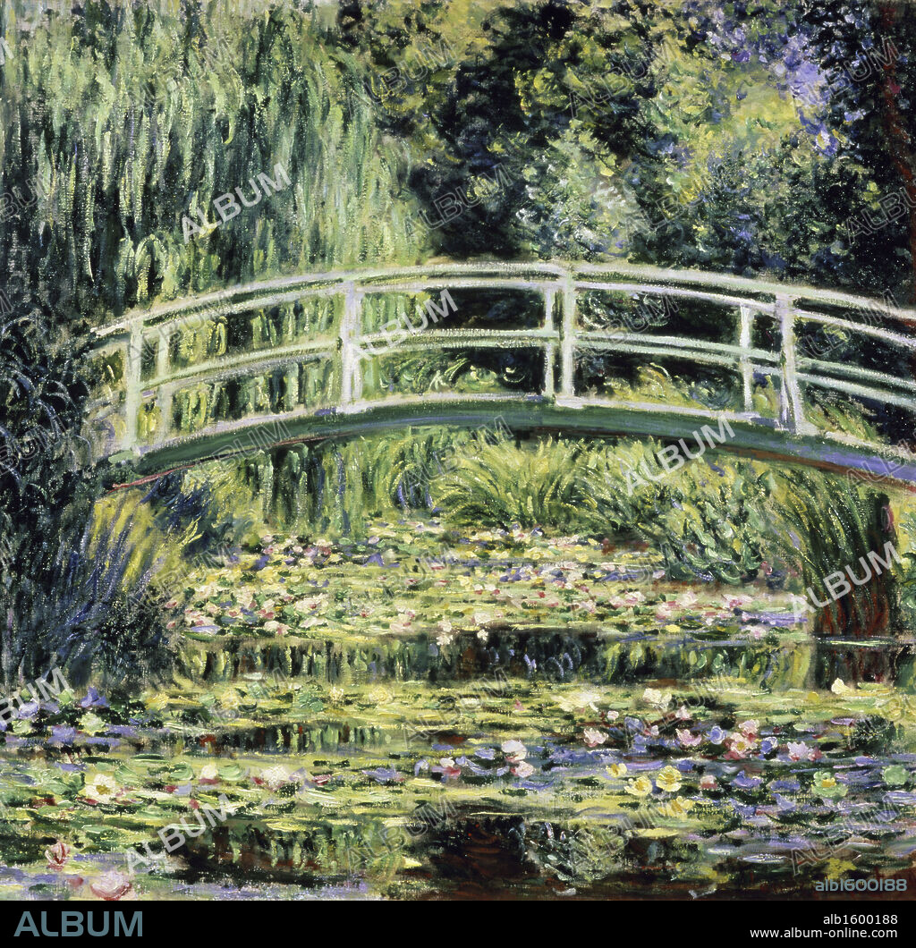 The White Water Lilies  1899  Claude Monet (1840-1926/French)  Oil on canvas  Pushkin Museum of Fine Arts, Moscow.