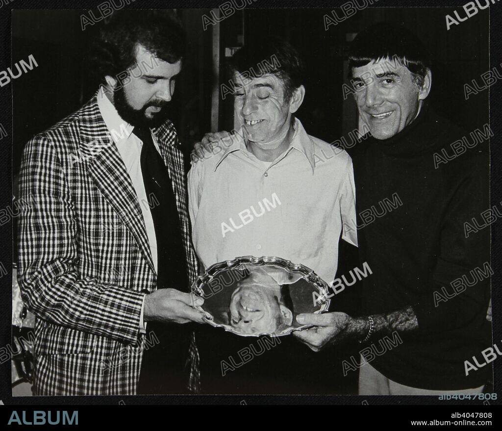Tony Roper, Kenny Clare and Louie Bellson, London, 1978.