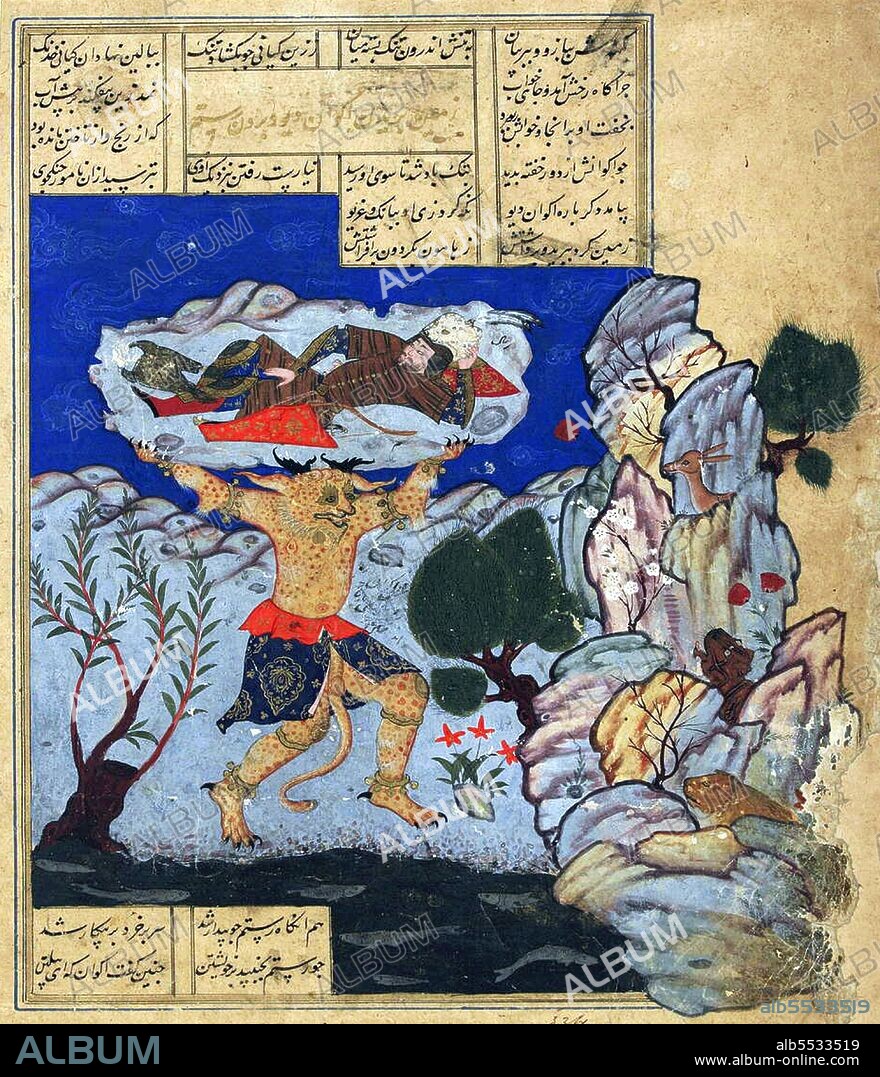 The Shahnameh or Shah-nama (Persian: ??????? Šahnameh, 'The Book of Kings') is a long epic poem written by the Persian poet Ferdowsi between c.977 and 1010 CE and is the national epic of Iran and related Perso-Iranian cultures. Consisting of some 60,000 verses, the Shahnameh tells the mythical and to some extent the historical past of Greater Iran from the creation of the world until the Islamic conquest of Persia in the 7th century. The work is of central importance in Persian culture, regarded as a literary masterpiece, and definitive of ethno-national cultural identity of Iran. It is also important to the contemporary adherents of Zoroastrianism, in that it traces the historical links between the beginnings of the religion with the death of the last Zoroastrian ruler of Persia during the Muslim conquest.