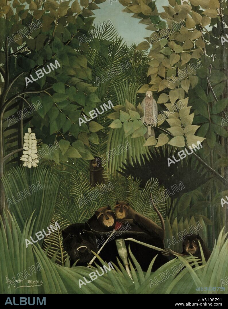 HENRI ROUSSEAU. Los alegres comediantes/1906.