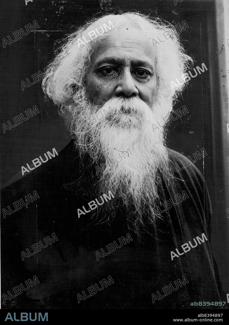 Rabindranath Tagore - India's National Poet 1930 - Author. November 1, 1930.