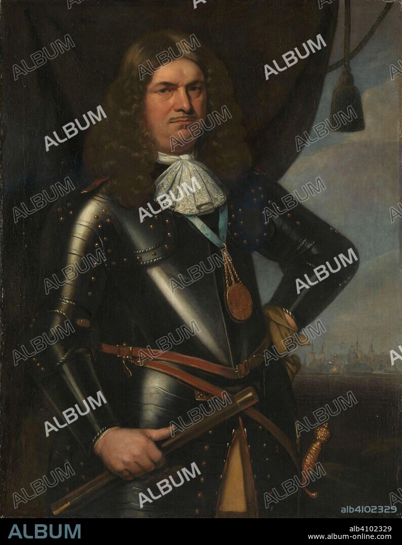 HENDRICK BERCKMAN. Adriaen Banckert (c 1620-1684), Vice Admiral of Zeeland. Dating: 1673. Measurements: h 110 cm × w 83.5 cm; d 10 cm.
