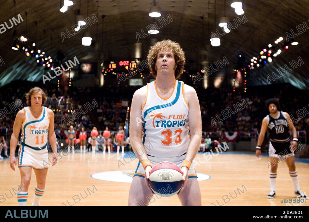 WILL FERRELL and WOODY HARRELSON in SEMI-PRO, 2008, directed by KENT ALTERMAN. Copyright DONNERS 'COMPANY/MOSAIC MEDIA GROUP/NEW LINE CINEMA / MASI, FRANK.